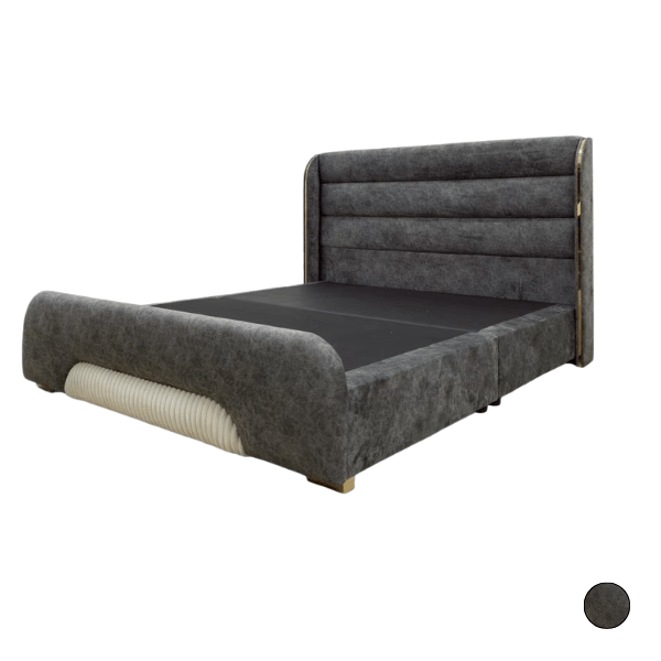 ฐานรองหัวเตียง 6 ฟุต WISDOM DESIGN FURNITURE รุ่น VIO สีดำ